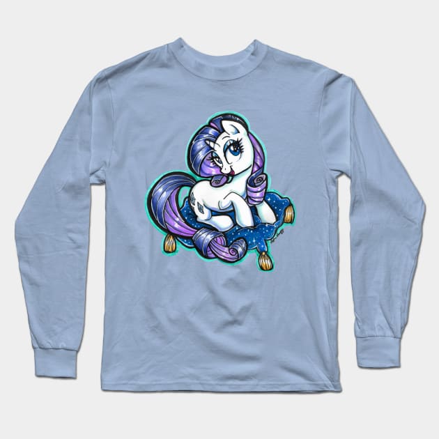 Rarity Long Sleeve T-Shirt by SophieScruggs